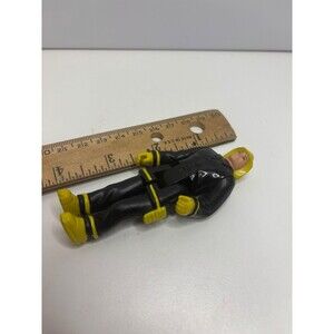 Vintage Tonka Corp Firefighter Fireman Black Uniform Action Figure